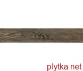 Керамічна плитка ELEGANZA NOGAL RECTIFICADO коричневий 200x1140x0 матова темний