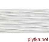 Плитка (40х80) 8SBW 3D RIBBON WHITE MATT