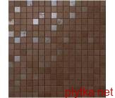 Керамогранит Мозаика (30.5x30.5) DWELL BROWN LEATHER MOSAICO Q коричневый 305x305x0