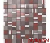 Керамогранит Мозаика (30.5x30.5) DWELL RUST MOSAICO MIX коричневый 305x305x0 микс