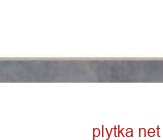 Керамогранит Limeria steel цоколь темный 600x80x0 матовая серый