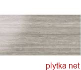 Керамогранит Плитка (75x150) MARVEL PRO TRAVERTINO SILVER LAPP серый 750x1500x0 лаппатированная
