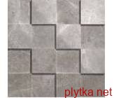 Мозаика (30x30) ADQA MARVEL PRO GREY FLEUR MOS 3D серый 300x300x0