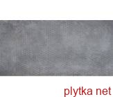 Керамограніт Плитка (75x150) LD71 OXYDE LIGHT STRUTT NAT темний 750x1500x0 структурована сірий