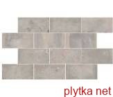 Мозаика Плитка (12.5х25) 138P8 CENERE NAT. серый 125x250x0 матовая