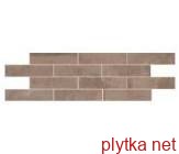 Мозаика Плитка (6х25) 068P6 TERRA NAT. коричневый 60x250x0 матовая