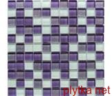 Мозаика Glam Lilac Mix 6mm микс 300x300x0 фиолетовый