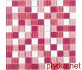 Мозаїка Silver Rosa 6mm рожевий 300x300x0 мікс