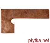 Клінкерна плитка Mytho Rubino Zanquín izda 20х39 коричневий 200x390x0 матова