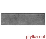 Плитка Клинкер Mytho Acero Rodapié 8x33 серый 80x330x0 матовая
