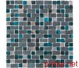 Мозаика 100983 RAKU SPACC. TURQUOISE серый 305x305x0 голубой