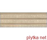 Керамическая плитка Decor Listones Agora, 33,3х100 бежевый 1000x333x0 глянцевая
