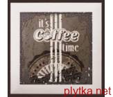 COFFEE TIME BROWN C декор, 15х15