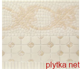 Керамическая плитка CEN MIDAS-PR BLANCO декор, 435х453 бежевый 435x435x10 глянцевая