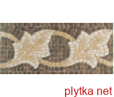 Керамічна плитка CEN AFRODITA MARRON декор, 217х435 бежевий 217x435x10 глянцева