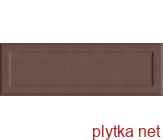 Керамічна плитка DEC CHOC 5-BAR RECT декор, 200х600 коричневий 200x600x8 матова