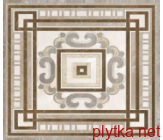 Керамическая плитка ATHOS-R декор, 593х593 бежевый 593x593x8 глянцевая