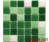 Мозаика R-MOS B1247424641  микс зеленый -5 321x321x4 матовая
