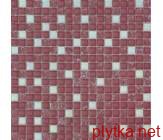 499 Мозаїка мікс рожева-біла-рожева колота