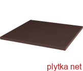 Керамогранит гладкая базовая плитка Natural, 30х30 коричневый 300x300x0 матовая