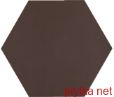 Керамогранит Natural Brown Heksagon, 26х26 коричневый 260x260x0 матовая