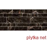 Керамічна плитка PLAZA настінна чорна / 2350 95 082 чорний 500x230x0 глянцева