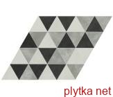 Керамограніт Diamond Triangle Concrete, підлогова, 700x400 сірий 700x400x0 матова