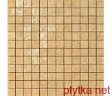 Мозаика PALACE STONE Mosaico 144 Oro, 39.4x39.4 коричневый 394x394x0 глянцевая