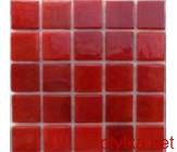 Мозаика R07, 32,7х32,7 красный 327x327x0 глянцевая