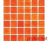 Мозаика R-MOS NT96, 32,7х32,7 оранжевый 327x327x4 глянцевая