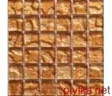 Мозаика S-MOS Z011F, 30х30 оранжевый 300x300x8 глянцевая