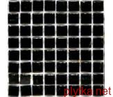 Мозаїка XWA50 DARKEST, 30,3х30,3 чорний 303x303x10 глянцева