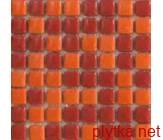 Мозаика SMT-MOS MIX BTC 03, 31,5х31,5 красный 315x315x6 матовая