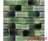 Мозаика V-MOS FASHION  AZZURO MIX, 32,5х29,8 зеленый 325x298x8 глянцевая