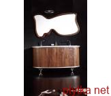 Комплект мебели для ванной комнаты неоклассика GODI CT-01 Black nuts - Carrara