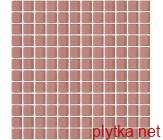 Мозаика CORALINE Универсальная стеклянная мозаика PRALINE, 29,8х29,8 розовый 298x298x0 матовая
