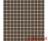 Мозаика CORALINE универсальный стеклянная мозаика WENGE, 29,8х29,8 коричневый 298x298x0 глянцевая