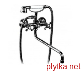 Змішувач для ванни з рухомим носиком і душовим комплектом  KFA ARMATURA Retro 374-148-00