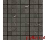 Мозаика 30*30 Bistrot Mosaico Grafite Soft R6St темно-серый 300x300x0 матовая