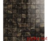 Мозаика 29*29 Bistrot Mosaico Emperador Glossy R6Sx темно-коричневый 290x290x0 глянцевая