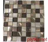Мозаїка V-MOS W-7657,скло + алюміній мікс 305x305x0 глянцева