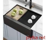 KGF1-30 Black Кварцово-композитна кухонна мийка