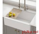 KGF1-30 White Кварцово-композитна кухонна мийка