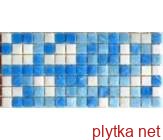 Керамічна плитка Мозаїка R-MOS MIX-YN123230 SKY MIX синій 327x327x4