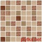 Керамическая плитка Мозаика S-MOS S823-11 ANTIQUE BEIGE оранжевый 300x300x6