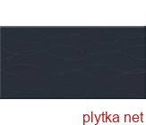 Керамічна плитка SILK WAVE BK 250X500 D21 чорний 250x500x0 глазурована