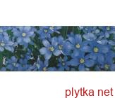 Керамическая плитка YALTA FLOWER BL 200X500 /17 синий 500x200x0 глазурованная 
