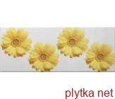 Керамічна плитка YALTA GERBERA MINI YL 200X500 /17 жовтий 500x200x0 глазурована