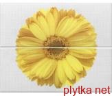 Керамическая плитка YALTA GERBERA YL 200X500 /17 желтый 500x200x0 глазурованная 