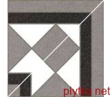 Керамічна плитка CANT.BASILDON BLANCO декор, 158х185 світлий 158x158x8 матова